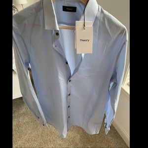 NEW Theory Cedrick Button Down Dress Shirt👔Size M